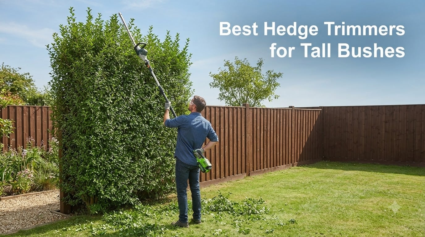 Best Hedge Trimmers for Tall Bushes