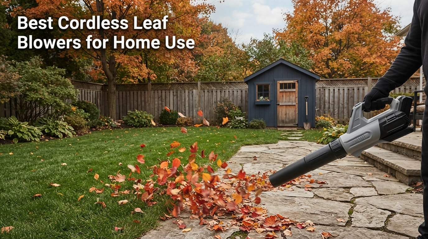 Best Cordless Leaf Blowers for Home Use