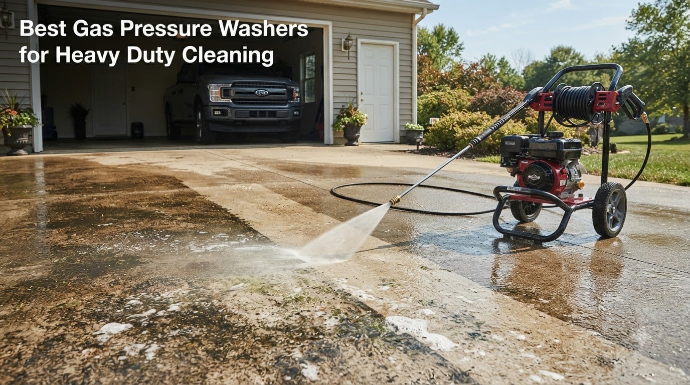 Best Gas Pressure Washers for Heavy Duty Cleaning