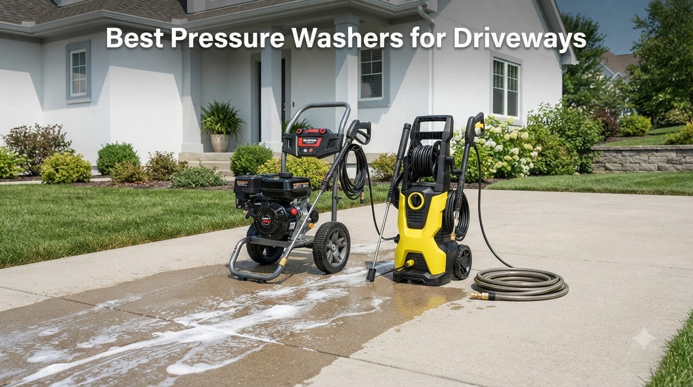 Best Pressure Washers for Driveways