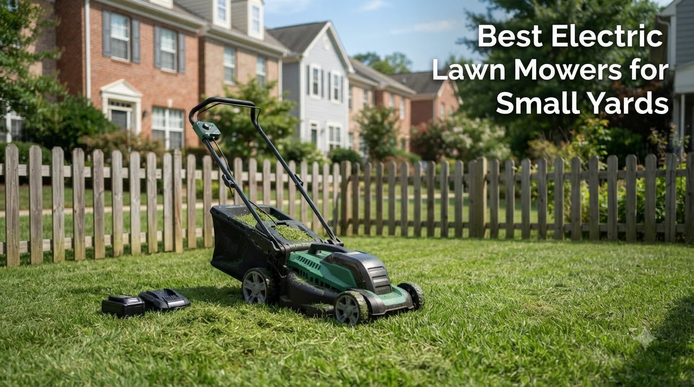 Best Electric Lawn Mowers for Small Yards