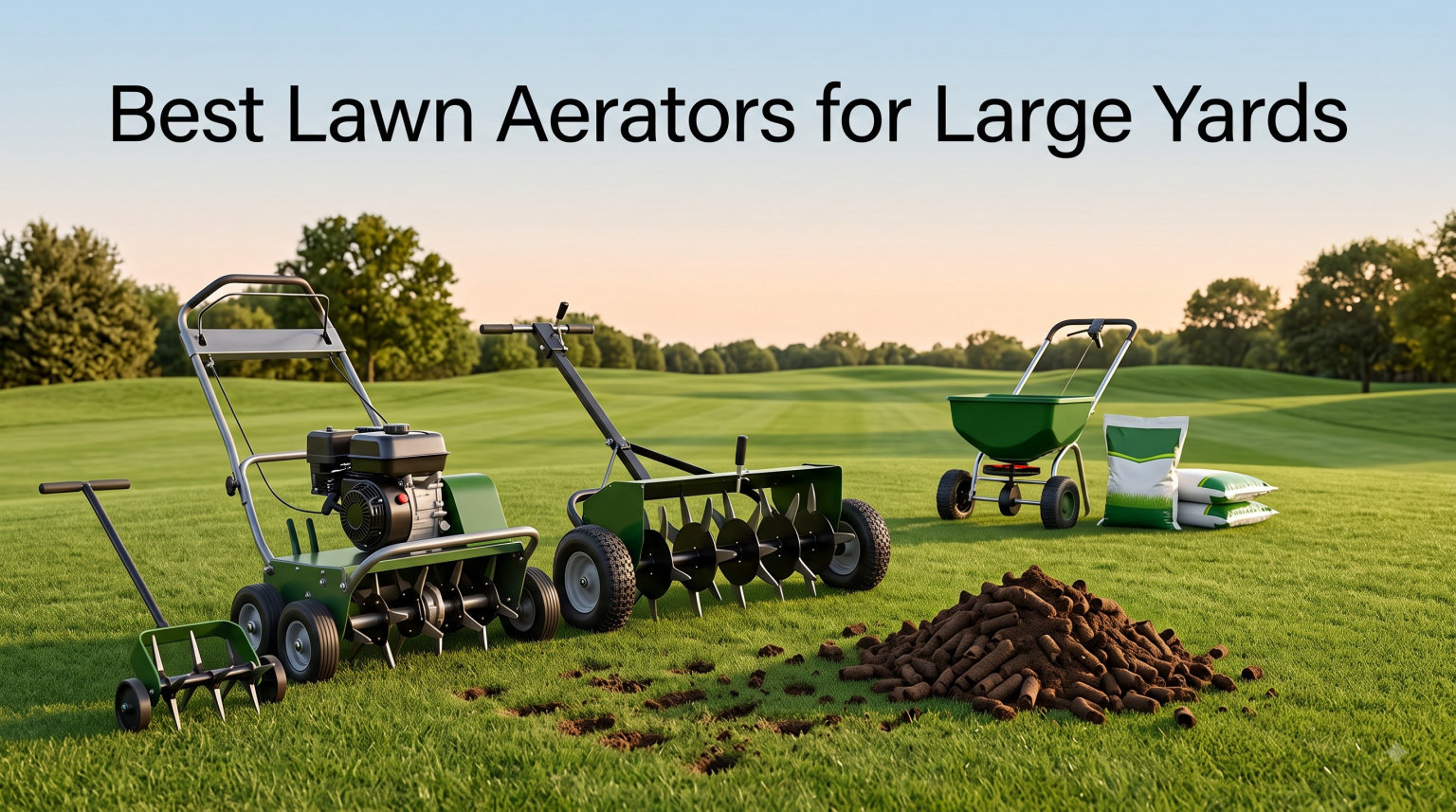 Best Lawn Aerators for Large Yards