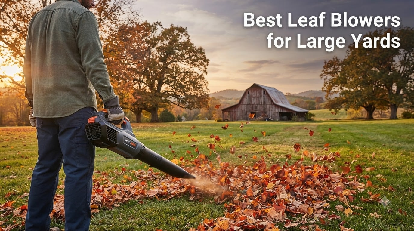 Best Leaf Blowers for Large Yards