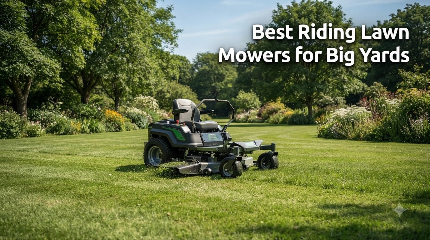 Best Riding Lawn Mowers for Big Yards
