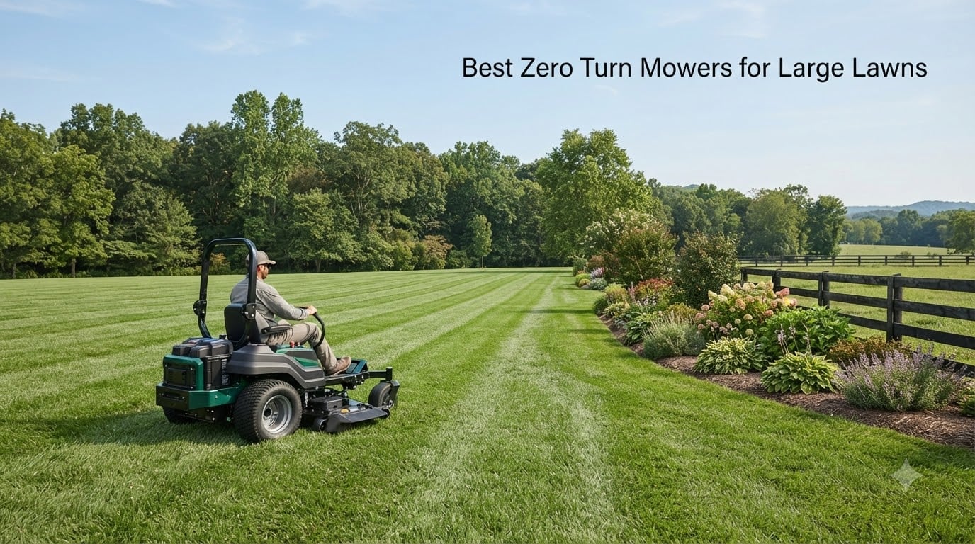 Best Zero Turn Mowers for Large Lawns
