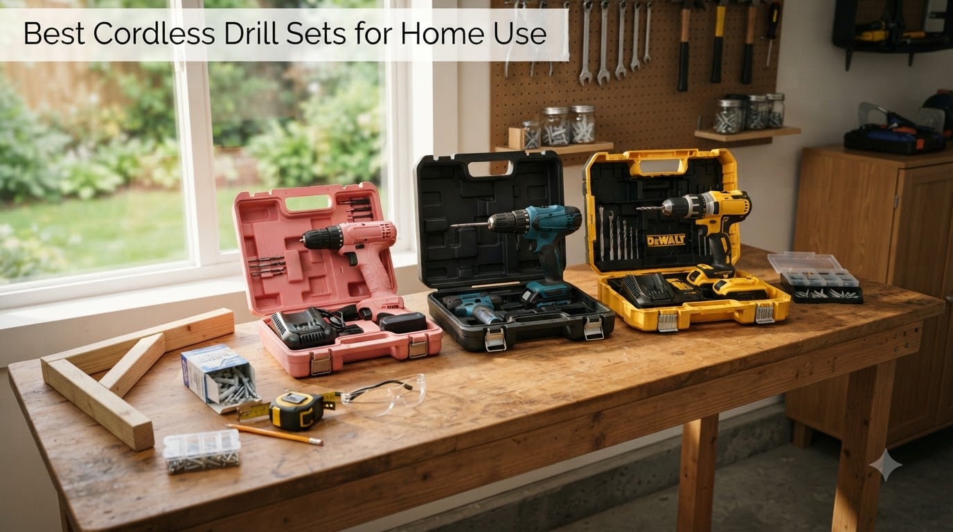 Best Cordless Drill Sets for Home Use