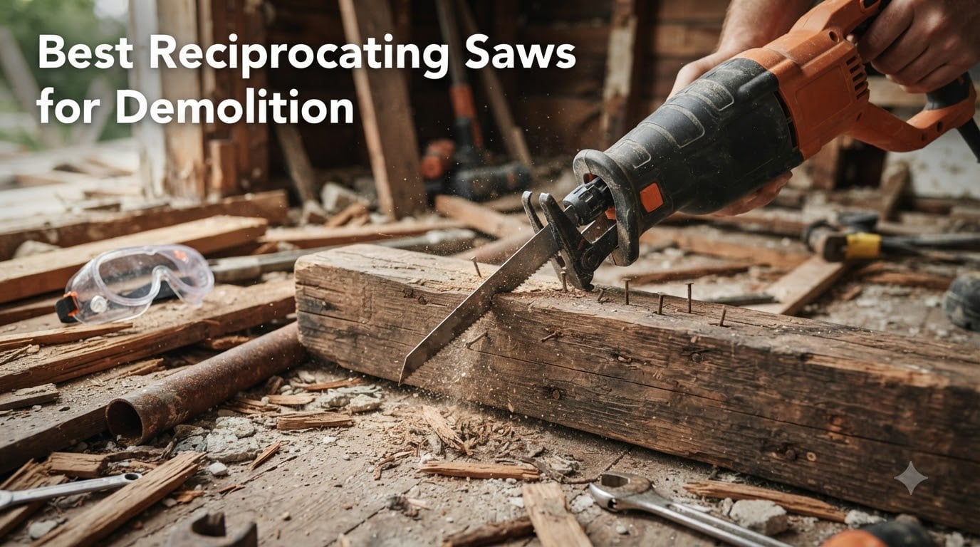 Best Reciprocating Saws for Demolition