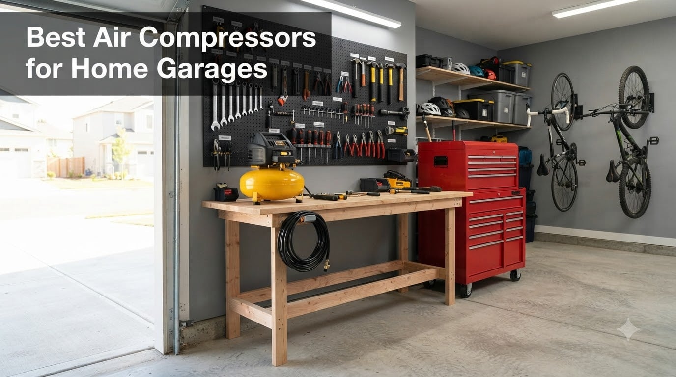 Best Air Compressors for Home Garages