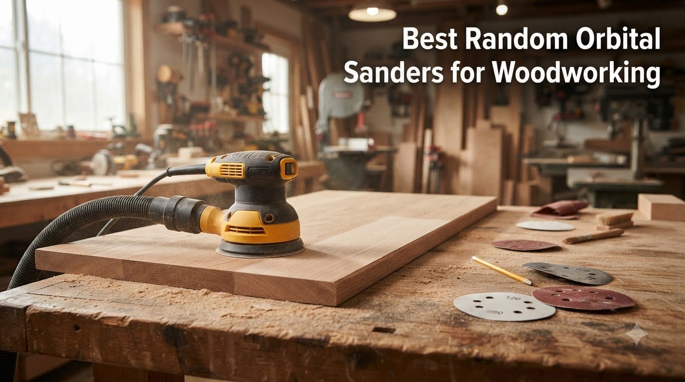 Best Random Orbital Sanders for Woodworking