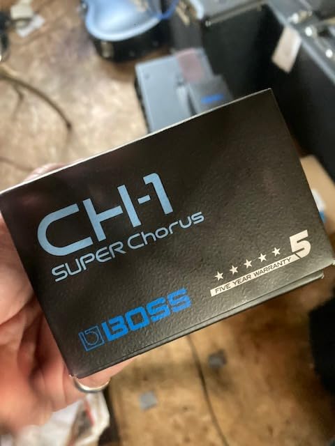 BOSS CH-1 SUPER Chorus | Classic Compact Chorus Effects Pedal | Crystal-Clear Tone for Guitar & Keyboards | Versatile Sound Shaping | Mono & Stereo Connectivity | Easy-to-Use Controls customer photo 2