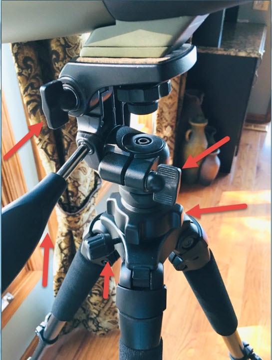 Celestron Advanced Tripod for Binoculars, Spotting Scopes, and Cameras - Durable Aluminum Construction with Adjustable Legs and Center Column for Stability, Black customer photo 1