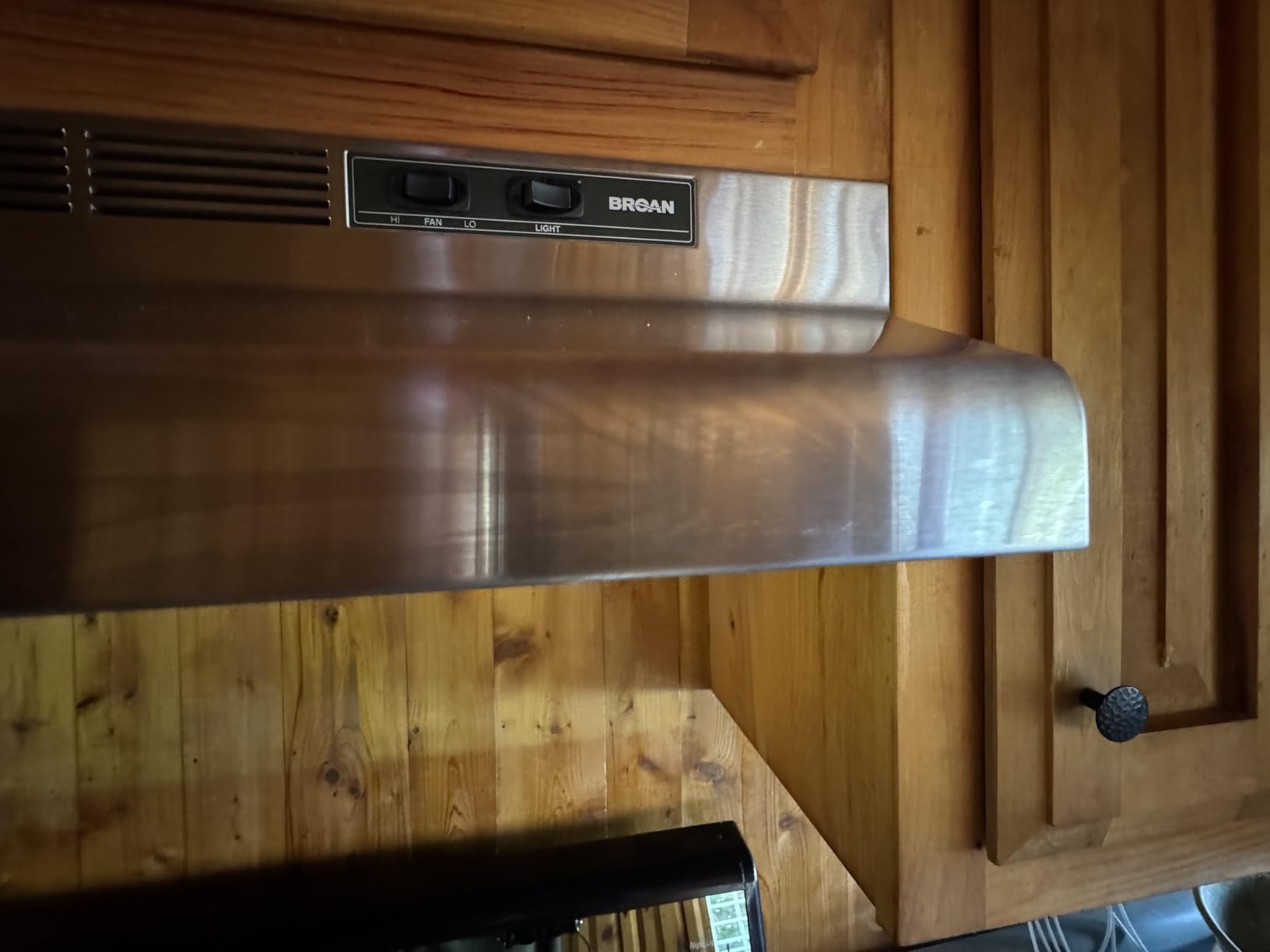 Broan-NuTone 413001 Non-Ducted Ductless Range Hood with Lights Exhaust Fan for Under Cabinet, 30-Inch, White customer photo 2