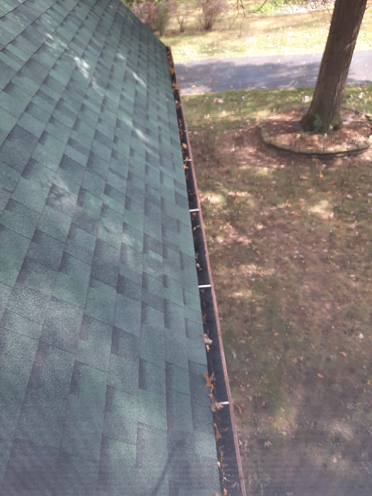 GutterBrush 4.25 inch Gutter Guards, Fits 5 Inch Gutters, 30 Ft Leaf Filter, DIY gutter guard and leaf filter blocks leaves and debris, reduces cleaning and keeps water flowing customer photo 2