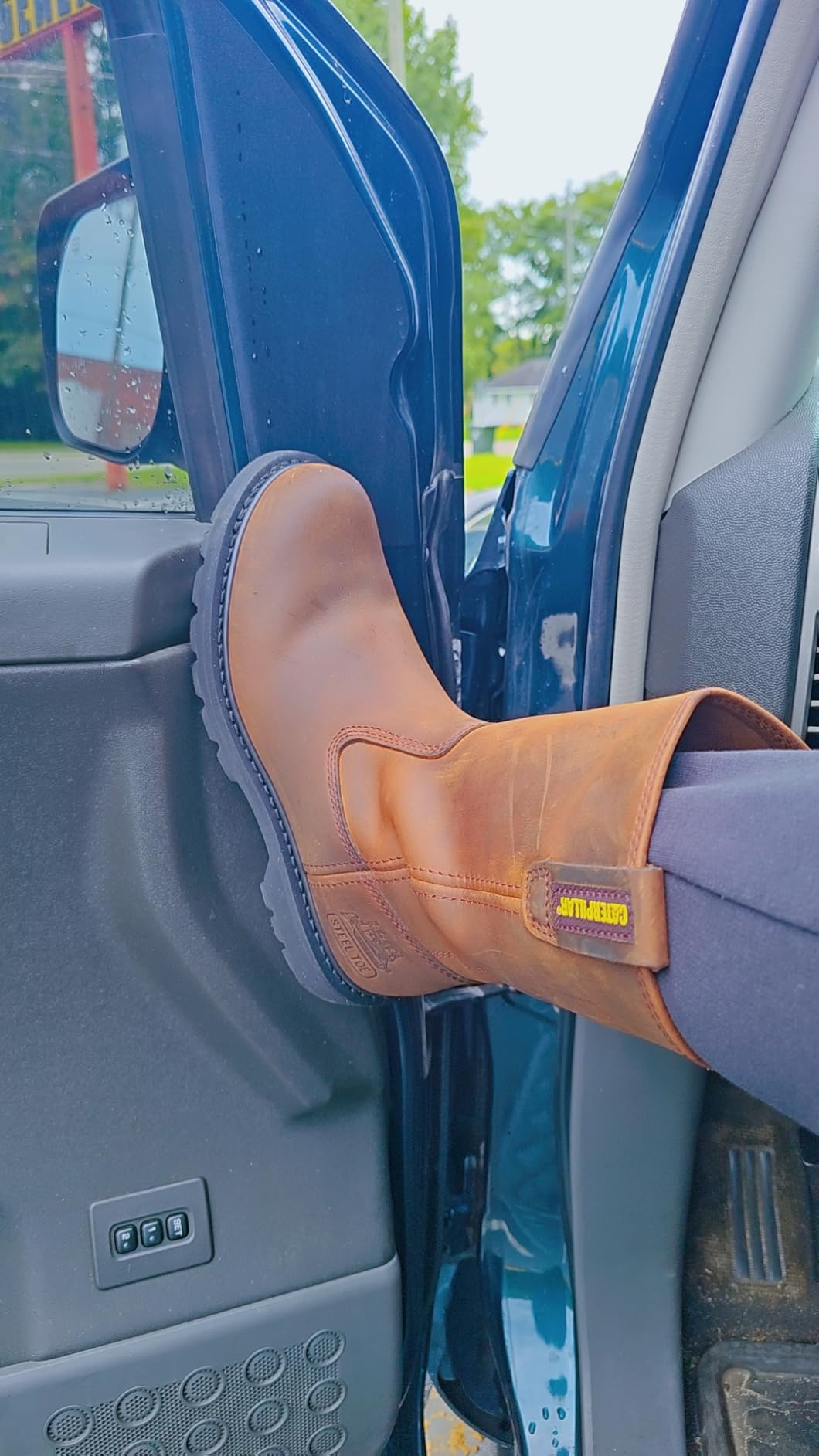 CAT Men's Revolver Pull-on Steel Toe Construction Boot customer photo 1