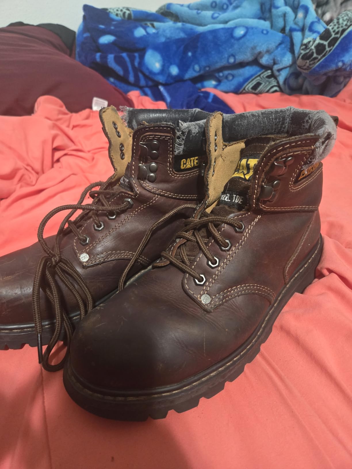 CAT Men's Second Shift Steel Toe customer photo 2
