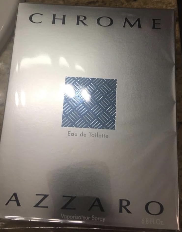 Azzaro Chrome Eau de Toilette - Fresh Aquatic Mens Cologne - Citrus, Woody, Musky Fragrance - Fresh Notes of Bergamot - Everyday Wear - Classic Summer Beach Scent - Luxury Perfumes for Men customer photo 2