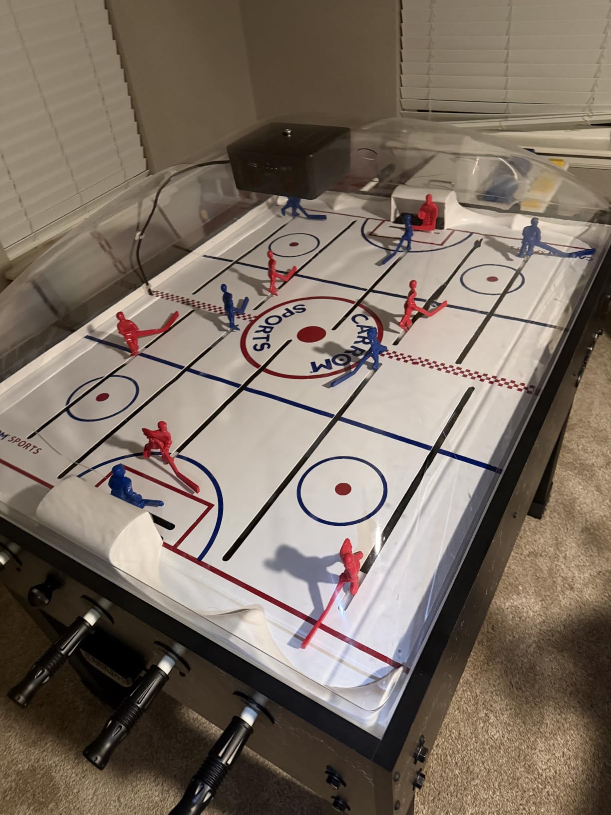 Carrom Super Stick Hockey Table customer photo 2