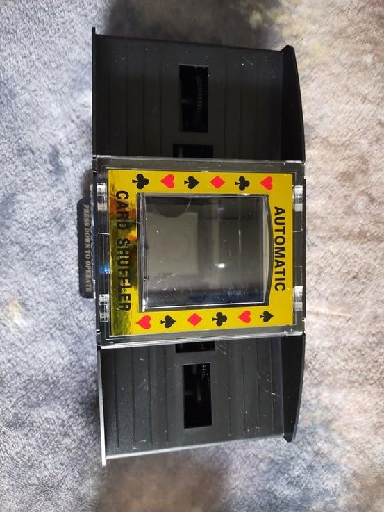Automatic Card Shuffler - Battery-Operated 2-Deck Playing Card Dispenser - Game Night and Casino Accessories by Trademark Poker customer photo 2
