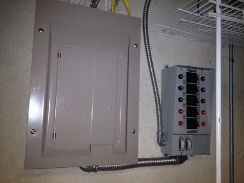 Reliance Controls 31410CRK Pro/Tran 10-Circuit 30 Amp Generator Transfer Switch Kit,Gray customer photo 2