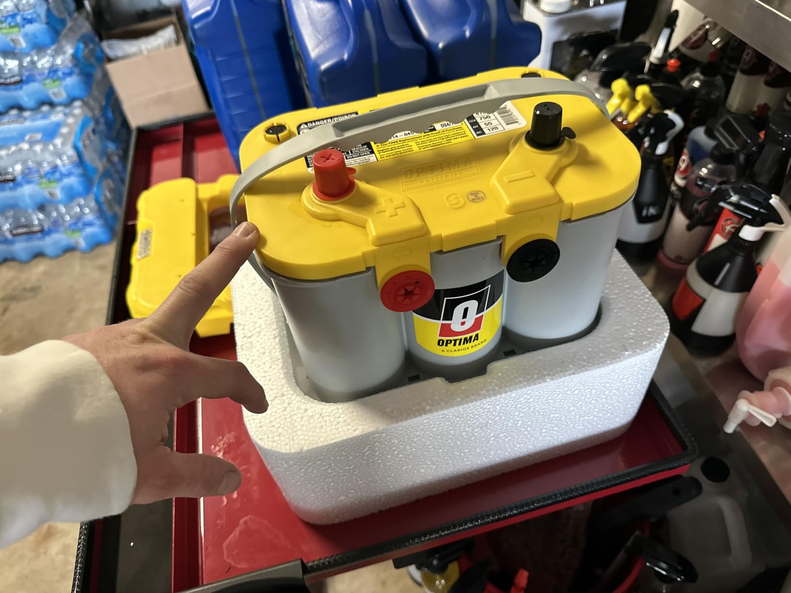 OPTIMA Batteries High Performance D34/78 YELLOWTOP Sealed AGM Battery | Dual Purpose Car, Truck and SUV Battery, 750 CCA, Dual Terminal customer photo 2