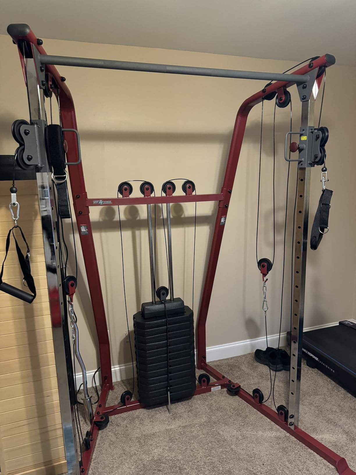 Body-Solid Best Fitness Functional Trainer Cable Machine, Full Body Workout Weight Stacks customer photo 2
