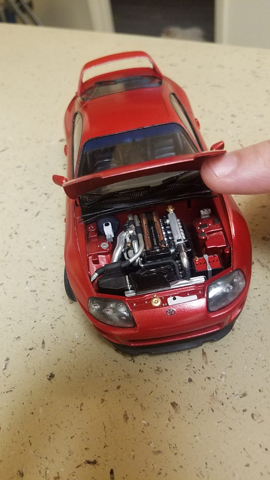 Tamiya 24123 1/24 Scale Sports Car Series Toyota Supra Model Kit (300024123) customer photo 1