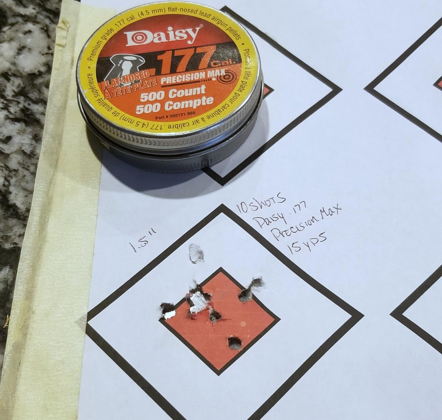 Daisy Powerline 880 Multi-Pump .177 BB/Pellet Rifle Kit | Pump Handle Controls Your Power - Shoots Both Pellets And Standard Bbs - Rifled Steel Barrel Helps Accuracy customer photo 2