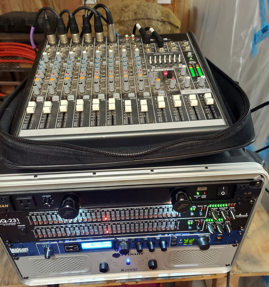 Gator Cases Lightweight Molded 6U Rack Case with Heavy Duty Latches, Standard 19.25