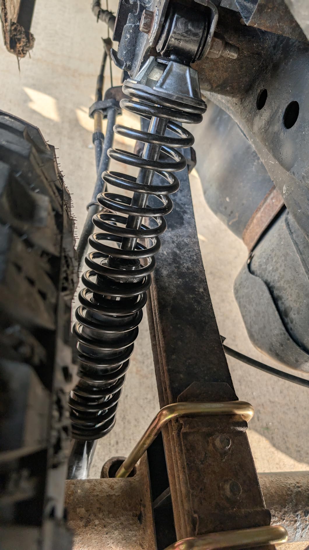 DRiV Monroe Suspension Shock Absorber & Coil Spring Assembly - 58643 - Heavy-Duty Coil Springs Vehicle Suspension Part - Rear Shock Absorber Replacements for Trucks - Self-Lubricating Fluid Seal customer photo 1