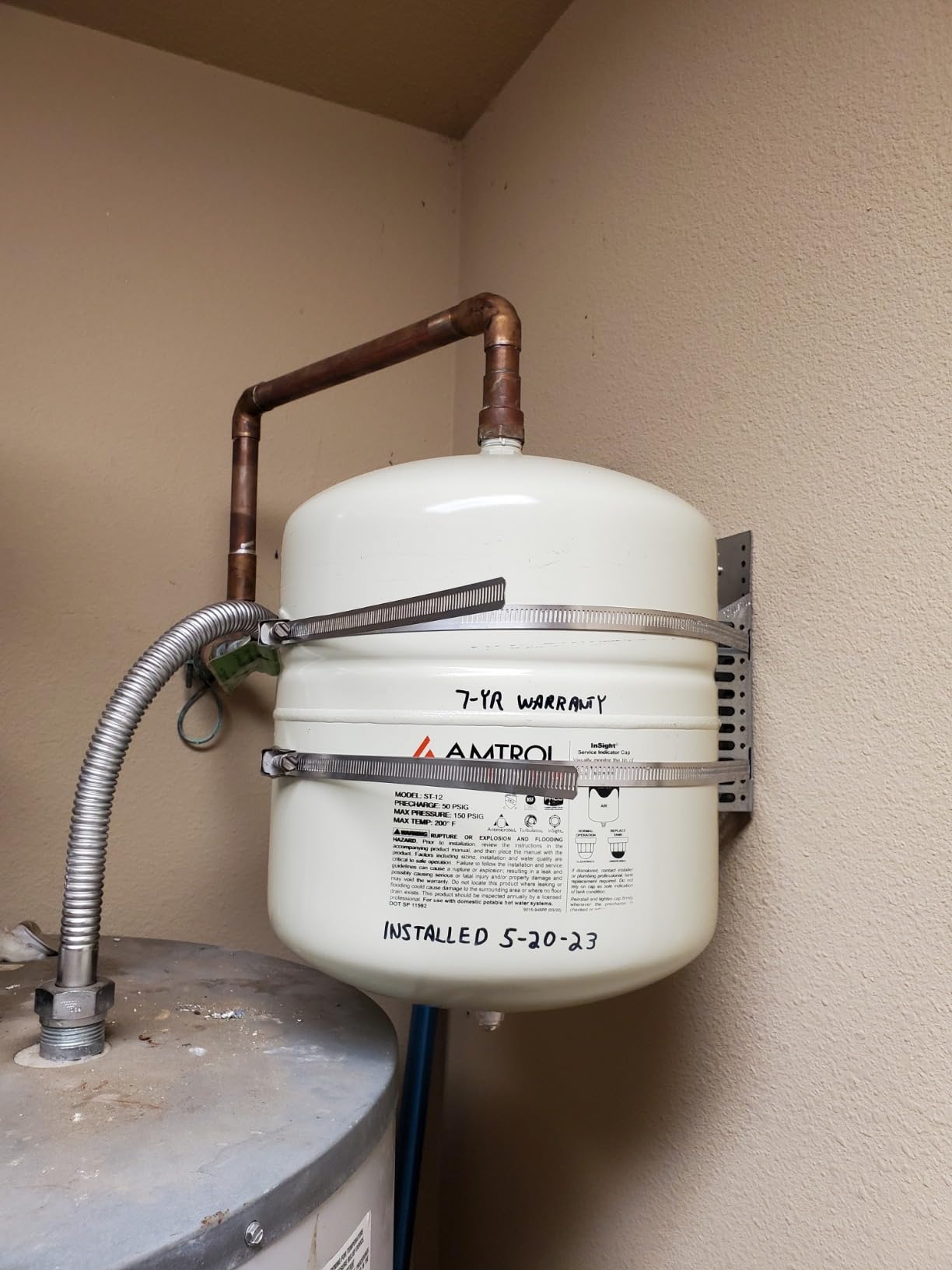 Amtrol ST-12 Thermal Expansion Tank customer photo 1