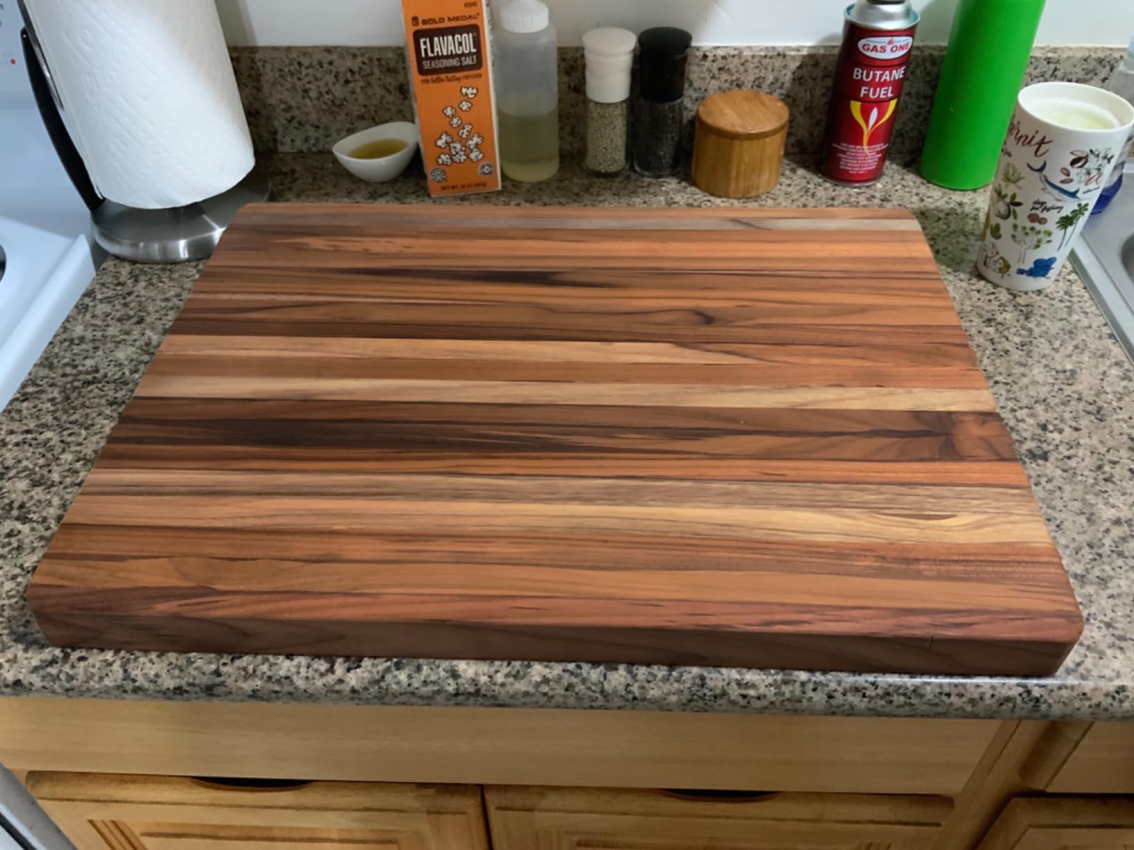 Teakhaus Cutting Board - Extra Large (XL) Teak Wood Cutting Board 24
