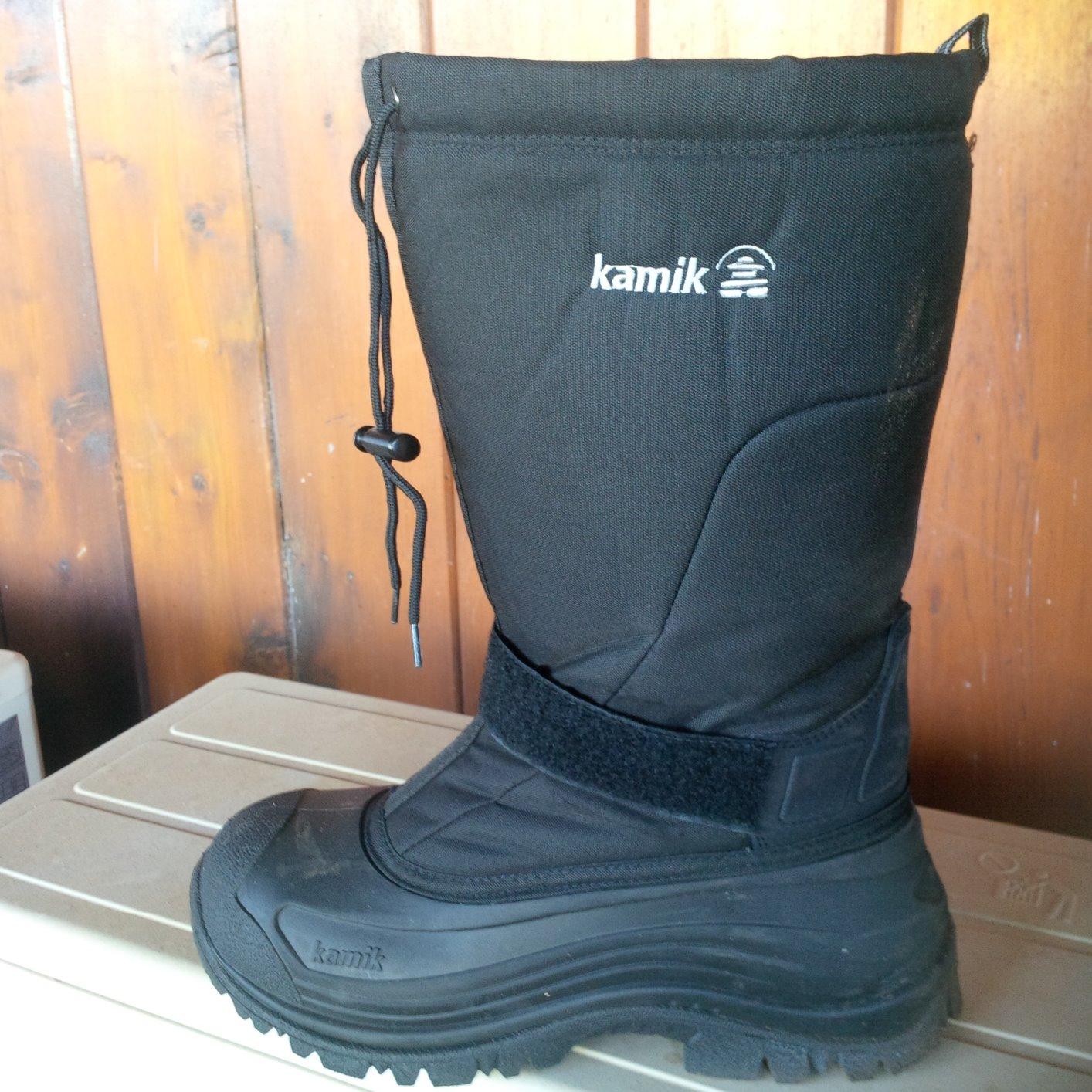 Kamik Greenbay 4 Men's Winter Boot - Waterproof Hiking Boots for Men - Insulated Snow Footwear - Traction Grip Winter Shoes - Thermal Guard Liner - -40C Temperature Rating - Round Toe Style customer photo 1