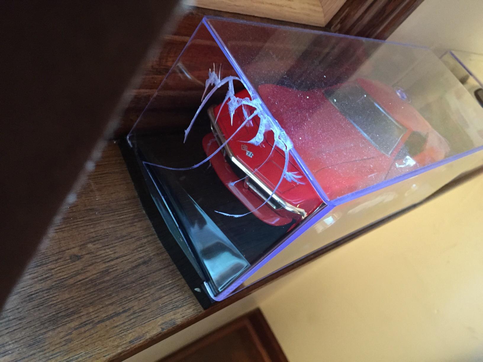 BCW Model Car Display Case | 1:24 Scale Diecast Car Display Case | Clear Acrylic Cover on Black Base customer photo 2