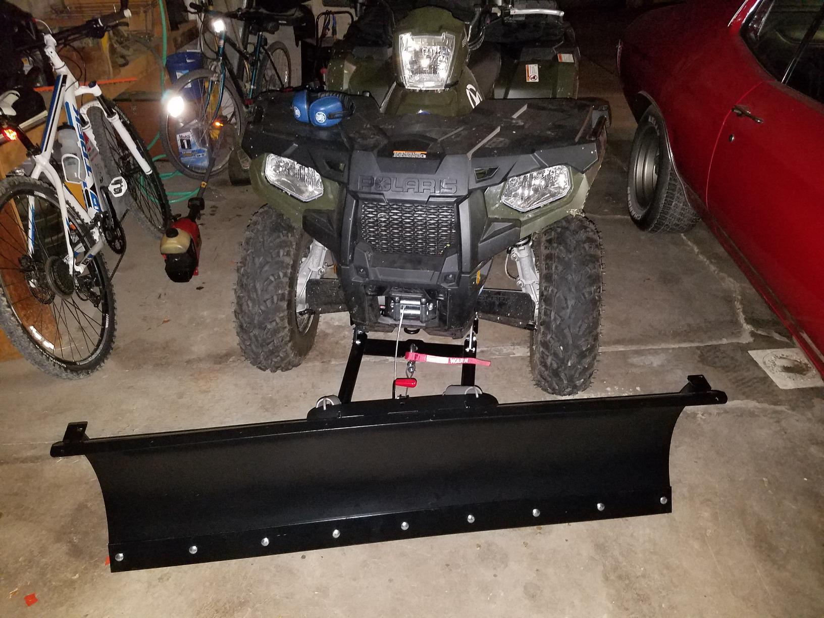 WARN 78950 ProVantage Steel Plow Blade with Wear Bar, 50