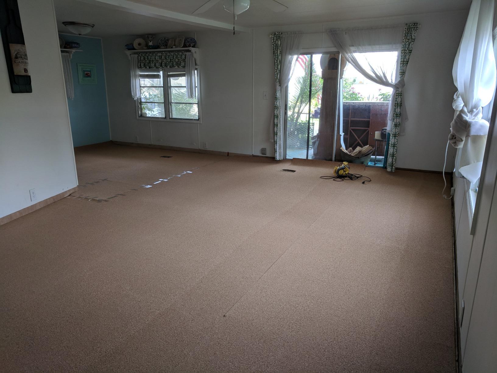 QEP 72000Q Natural Cork Underlayment Roll - 4 ft. Wide x 50 ft. Long x 6 mm Thick - 200 sq. ft. customer photo 1
