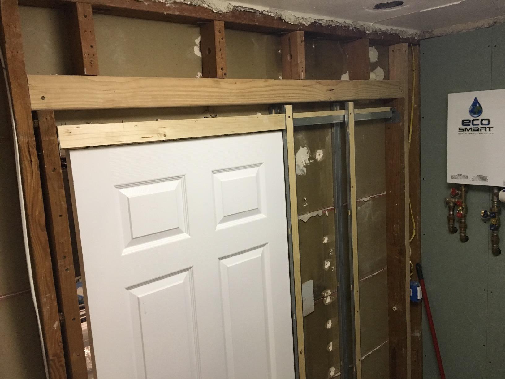 Johnson Hardware 1500 Series Commercial Grade Pocket Door Frame for 2x4 Stud Wall (36 Inch x 84 Inch) customer photo 1