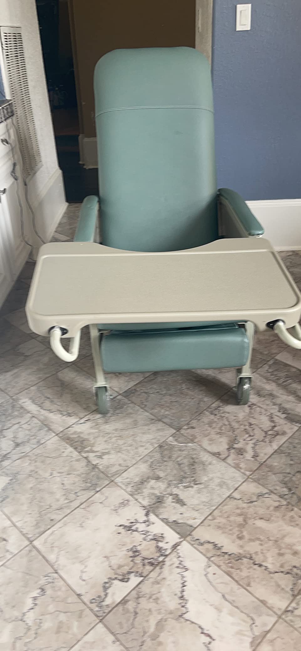 Invacare IH6074A/IH68 3 Position Recliner - Basic, Jade customer photo 2
