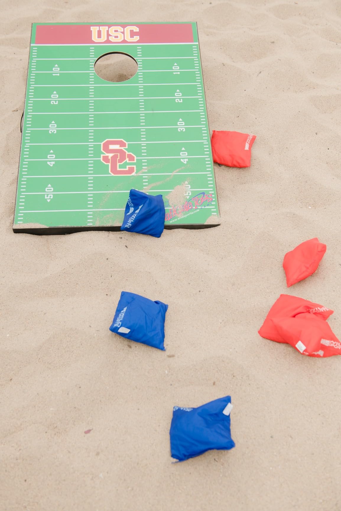 Triumph Tournament 2' x 3' Cornhole Set with 8 All-Weather Bean Bags - Durable Tailgate Game Boards for Backyard BBQs, Camping, Family Activities, and Outdoor Summer Party Fun customer photo 1