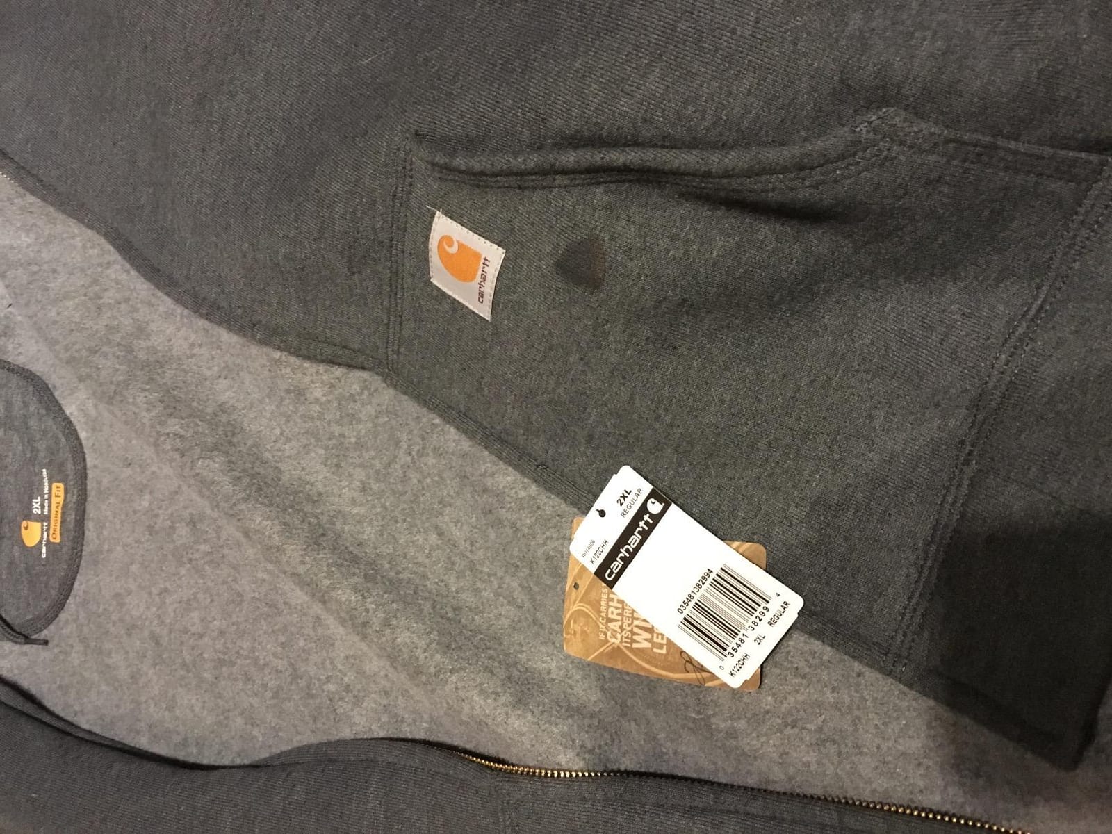 Carhartt Men's Marquette Full-Zip Sweatshirt customer photo 2