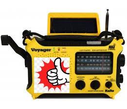 Kaito KA500RED 5-Way Powered Emergency AM/FM/SW Weather Alert Radio, Red customer photo 2