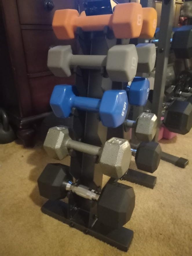 CAP A-Frame Dumbbell Weight Rack customer photo 1