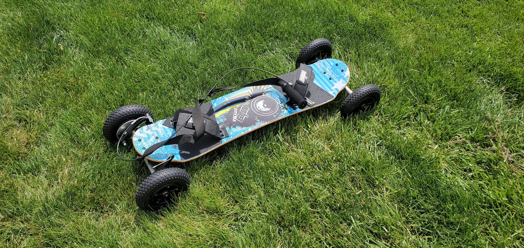 Atom 95X Mountainboard with Brake, Summer Snowboard Alternative customer photo 2