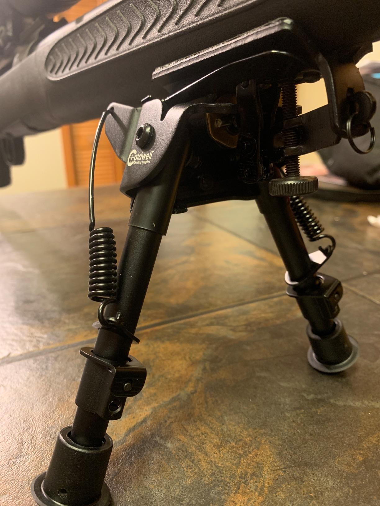 Caldwell XLA Pivot Bipod with Adjustable Notched Legs and Slim Folding Design for Easy Transport, Rifle Stability, and Target Shooting customer photo 2