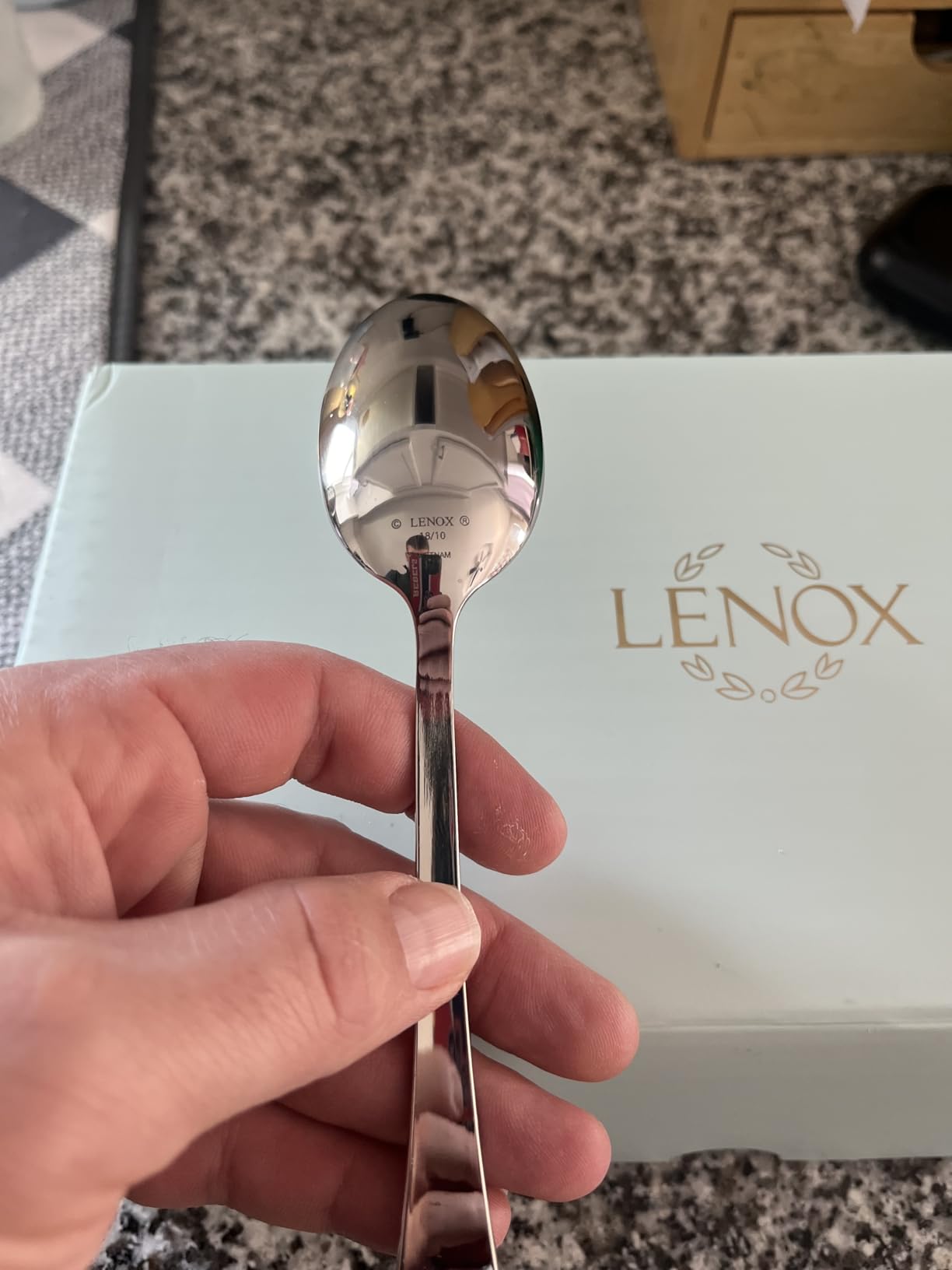 Lenox Portola 65-Piece 18/10 Silverware Set for 12, Flatware | mirror finish, dishwasher safe | includes serving spoons and utensil set | heavy duty, cutlery set for kitchen and dining customer photo 1