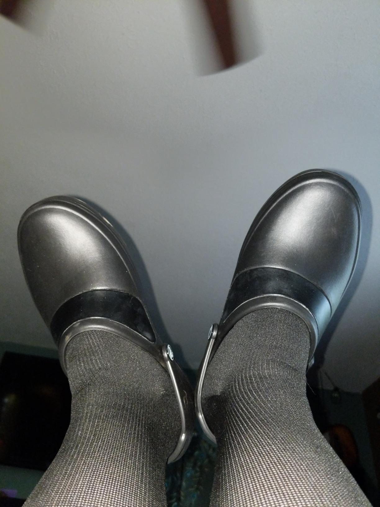 Crocs Women's Mercy Work Clogs, Slip Resistant Work Shoes customer photo 1