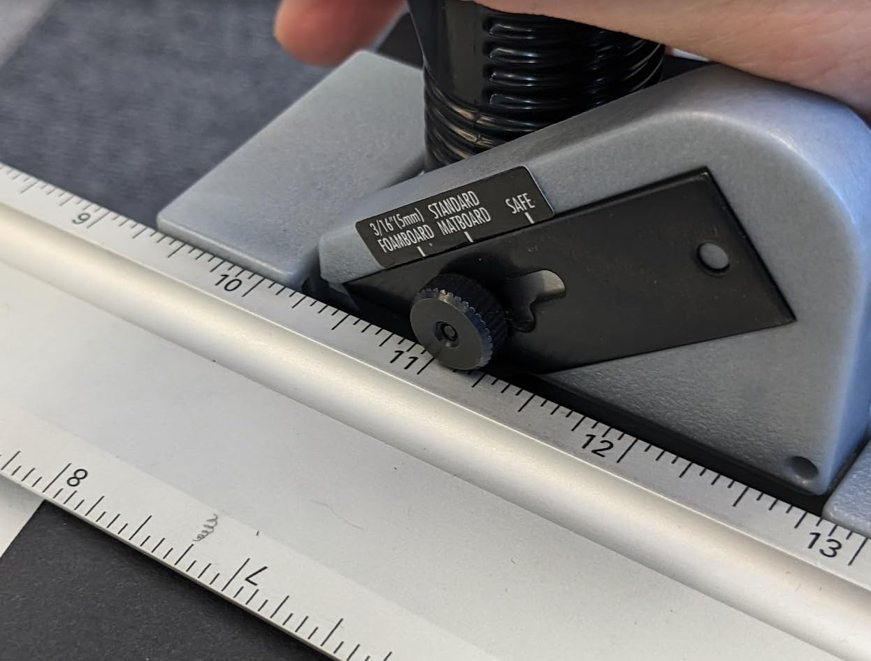 Logan 701-1 Straight Cutter Elite Straight Matboard and Foamboard Cutter For Framing and Matting customer photo 1