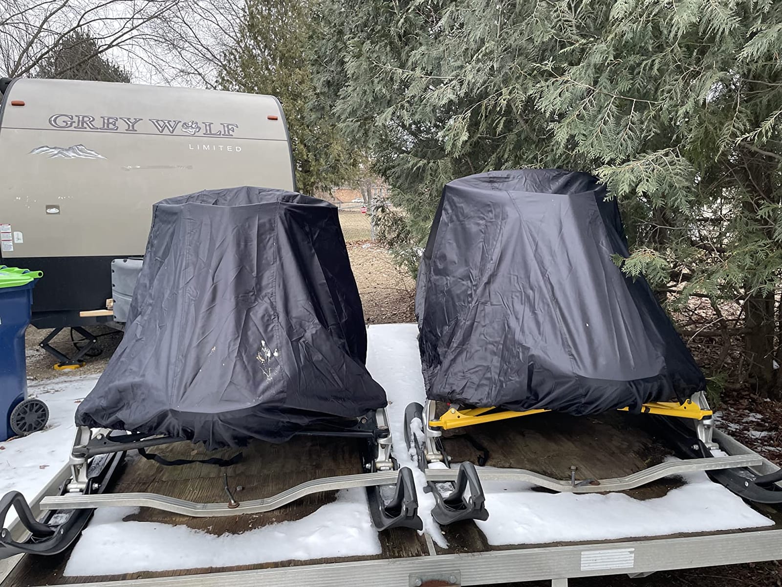 Budge Sportsman Waterproof Snowmobile Cover, Heavy Duty, Fits Up to 115