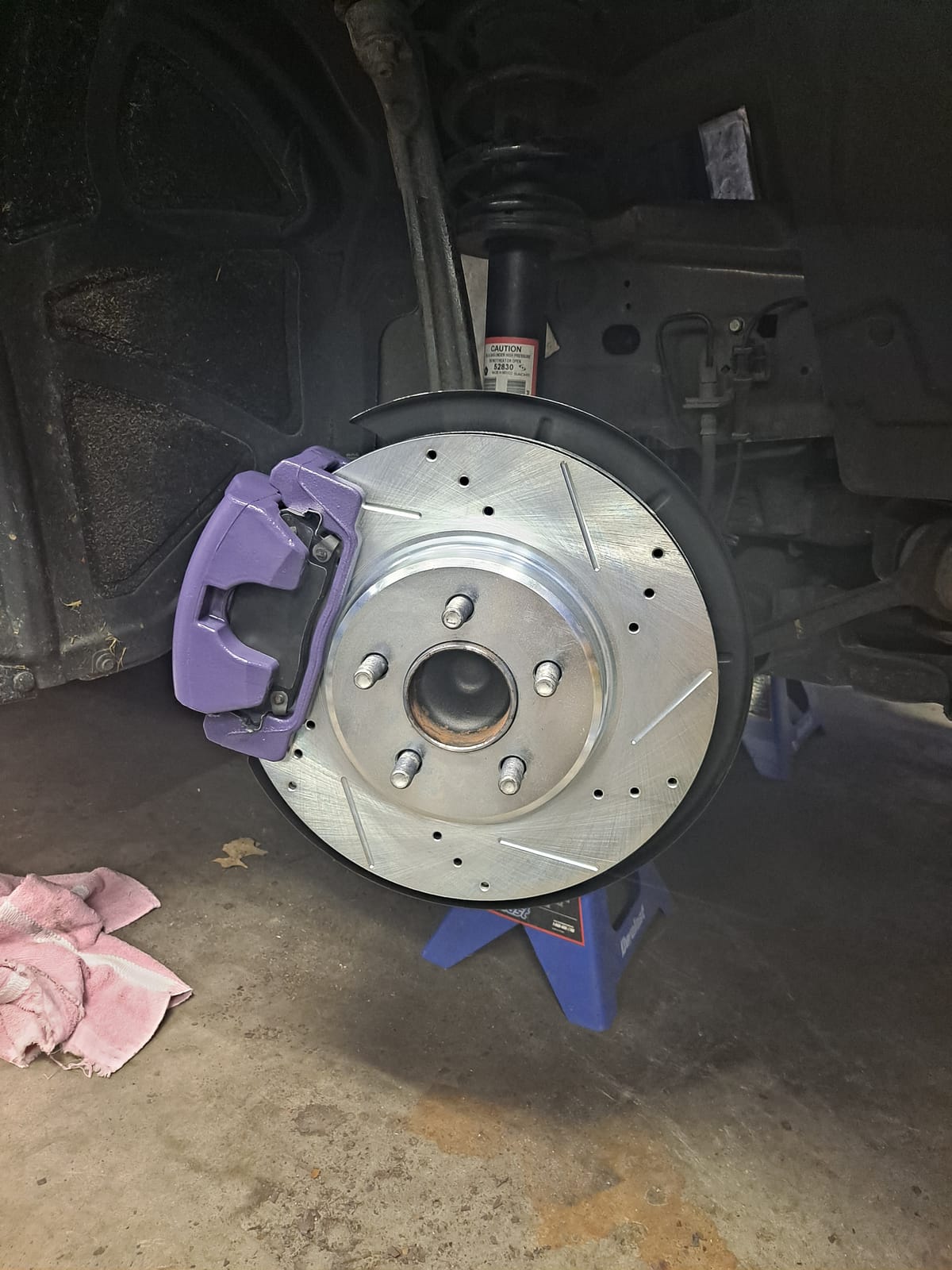 PowerStop Z23 Performance Brake Pad & Rotor Kit Front & Rear K1715 | Dodge Charger, Dodge Challenger, Chrysler 300 Carbon Fiber Ceramic Brake Pads + Drilled & Slotted Rotors customer photo 1