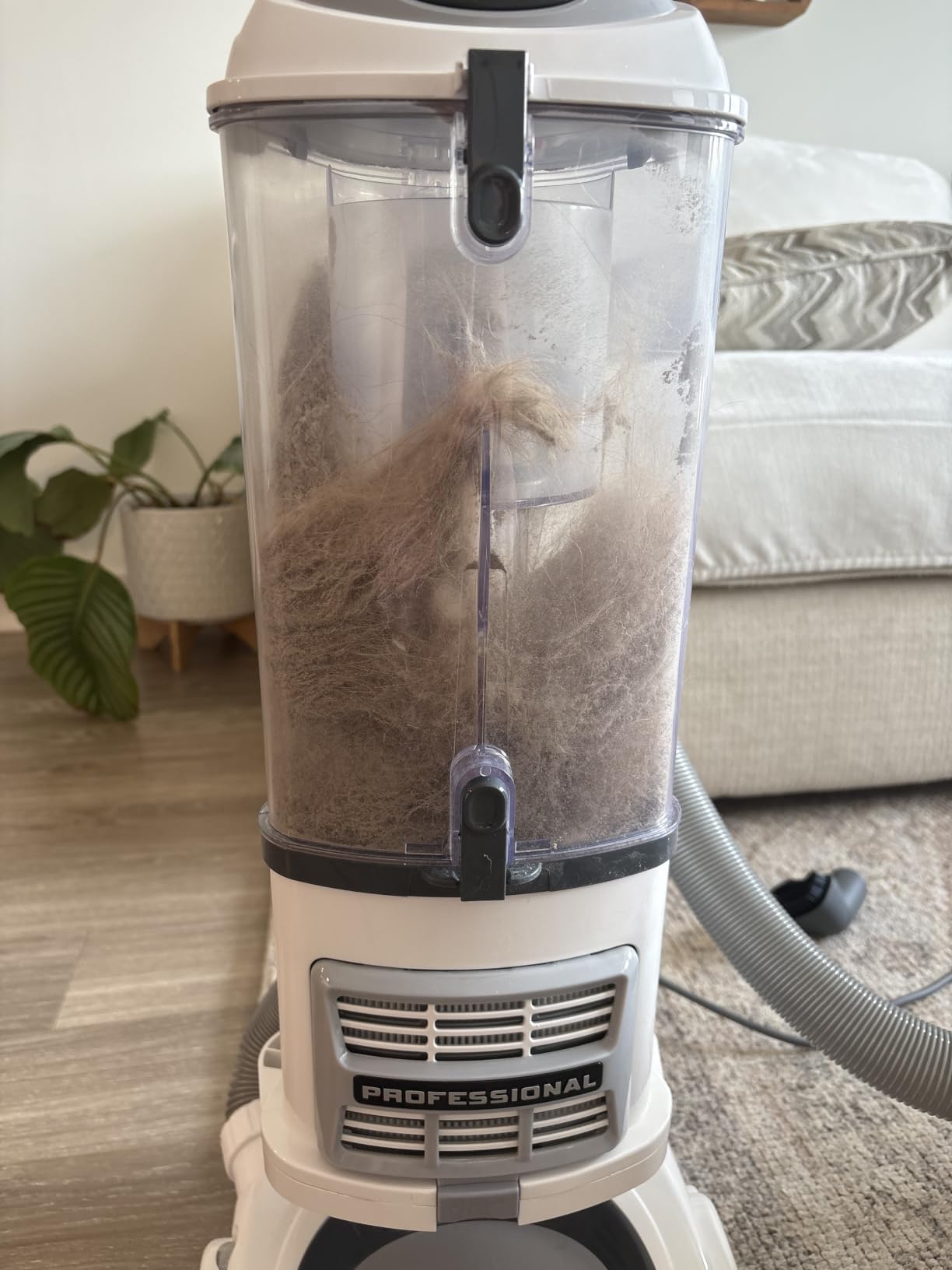 Shark Navigator Lift-Away Vacuum, HEPA, Pet Hair, White/Silver, NV356E customer photo 2