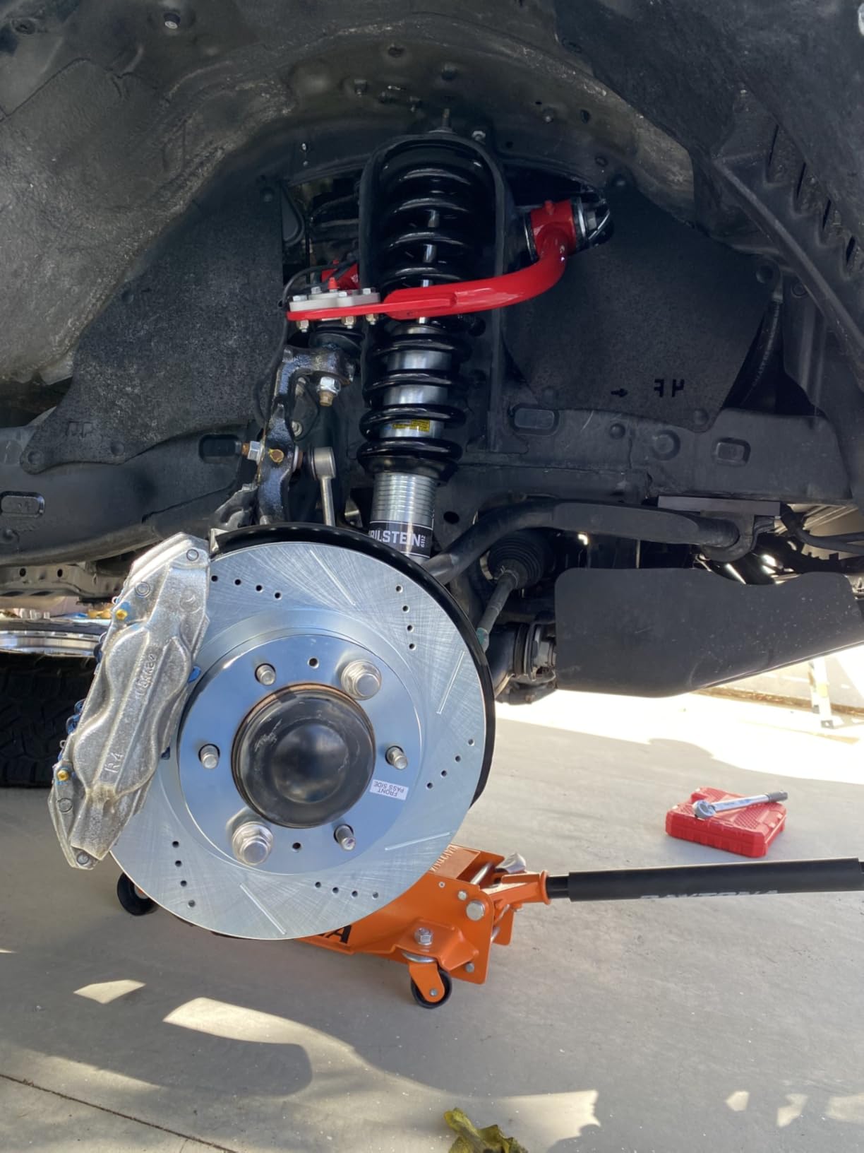PowerStop Z36 Truck & Tow Brake Pad & Rotor Kit Front K137-36 | Toyota Tacoma, Toyota 4Runner, FJ Cruiser Carbon Fiber Ceramic Brake Pads + Drilled & Slotted Rotors customer photo 2